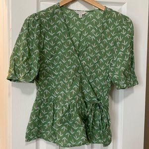 Lucky wrap blouse